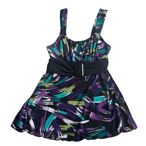 Vtg 90s Y2K Top Purple Babydoll Cami Whimsigoth Fairy Coquette Iz Byer S Retro - Picture 1 of 6